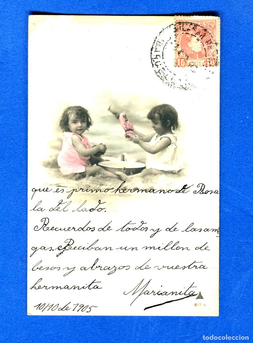 Postales: POSTAL CIRCULADA ROMANTICA