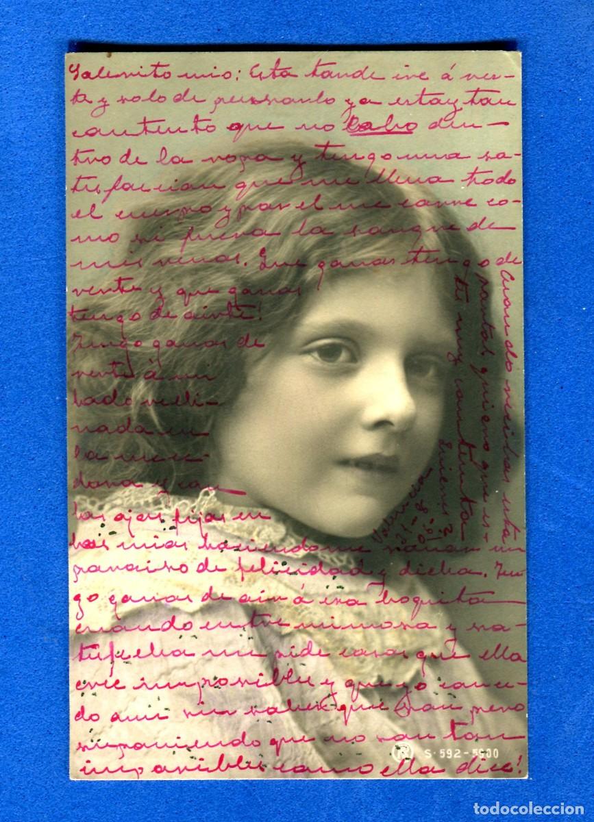 Postales: POSTAL CIRCULADA ROMANTICA