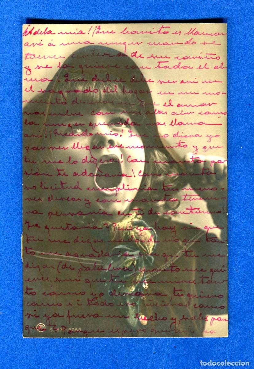 Cartoline: POSTAL CIRCULADA ROMANTICA