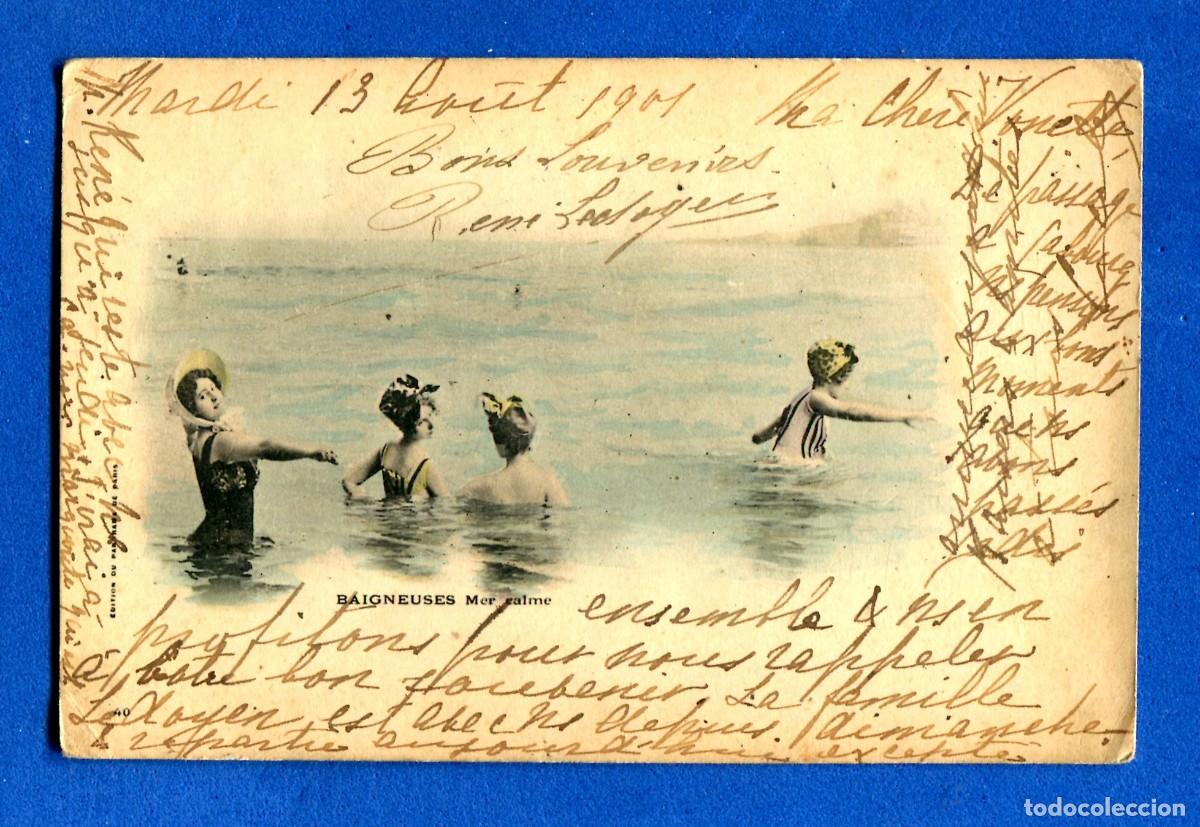 Cartoline: POSTAL CIRCULADA ROMANTICA