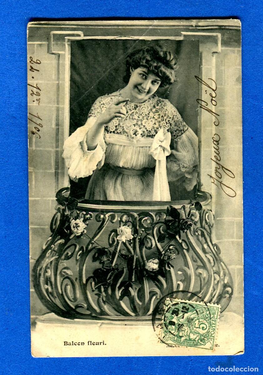 Postales: POSTAL CIRCULADA ROMANTICA