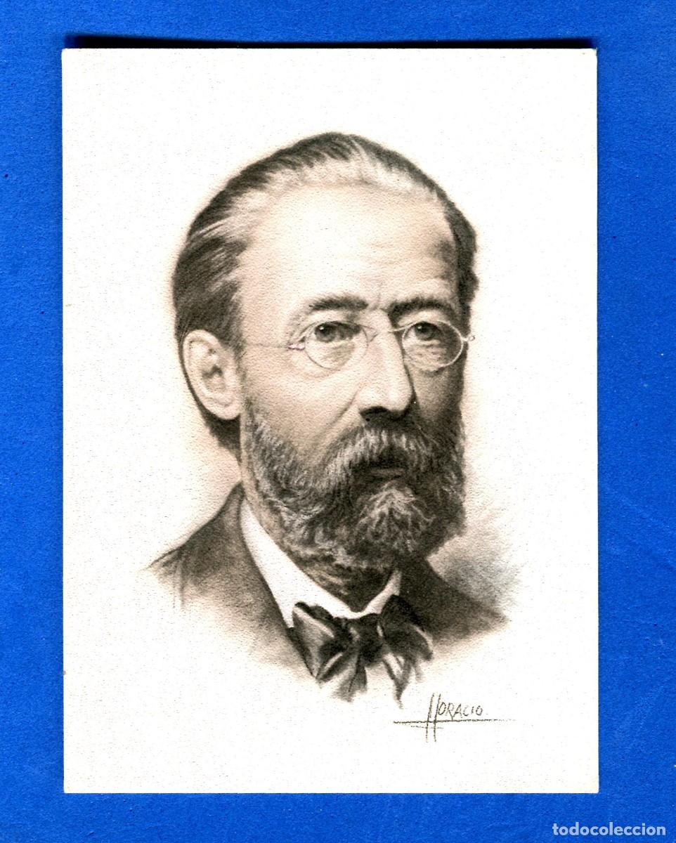 Postales: POSTAL SIN CIRCULAR RETRATO SMETANA SERIE IV N&ordm;16 EDITA A CARMONA MADRID