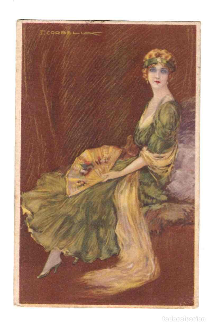 Postales: TARJETA POSTAL ILUSTRADA POR TITO CORBELL&Aacute;. C.1920