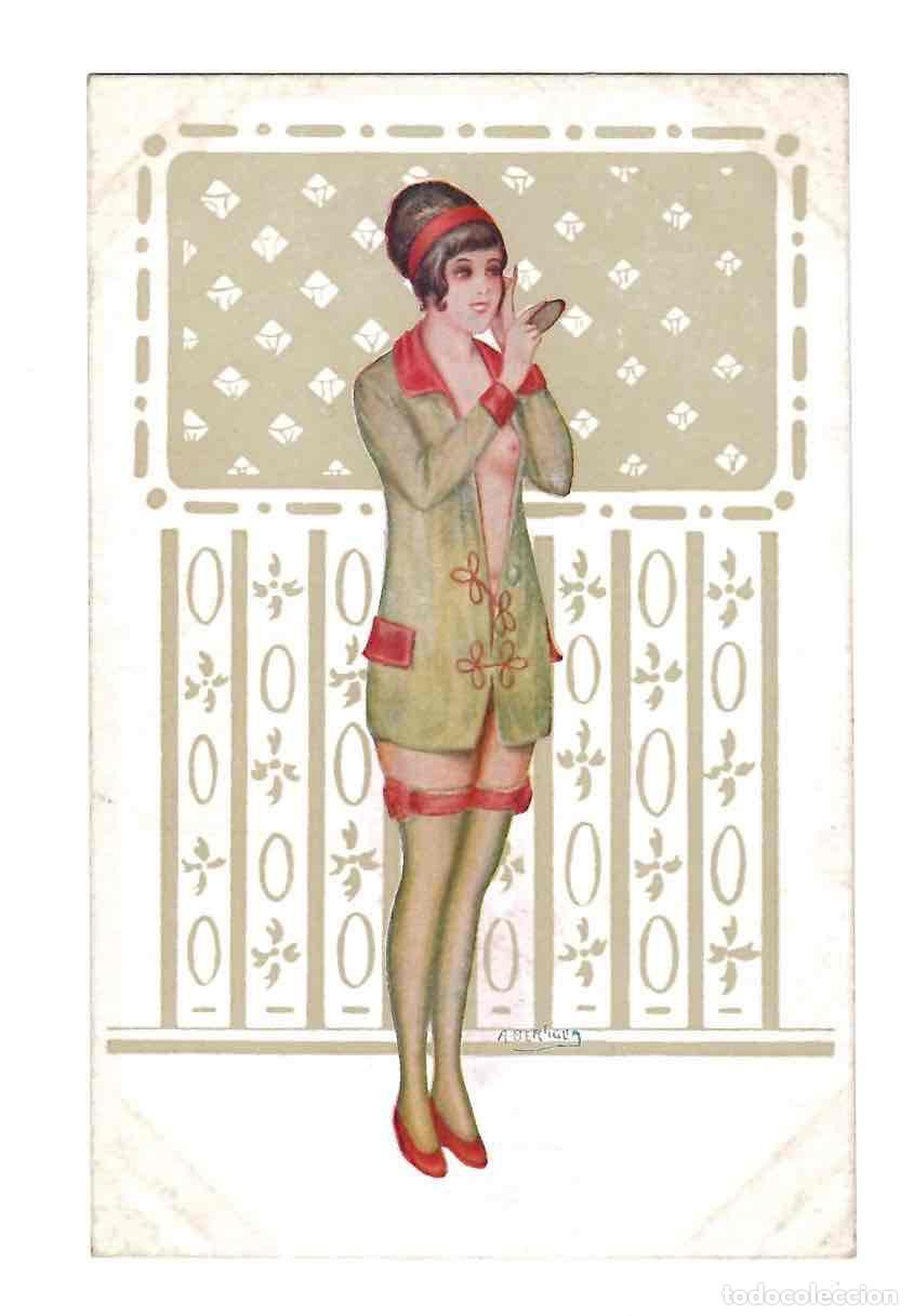 Postales: TARJETA POSTAL EROTICA ILUSTRADA POR AURELIO BERTIGLIA. C.1915