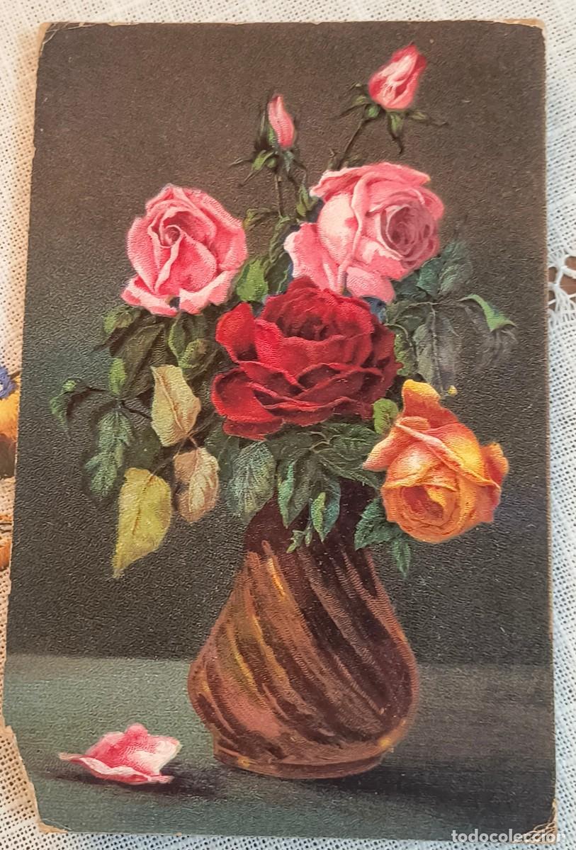 Postales: POSTAL | JARR&Oacute;N CON FLORES - Foto 1