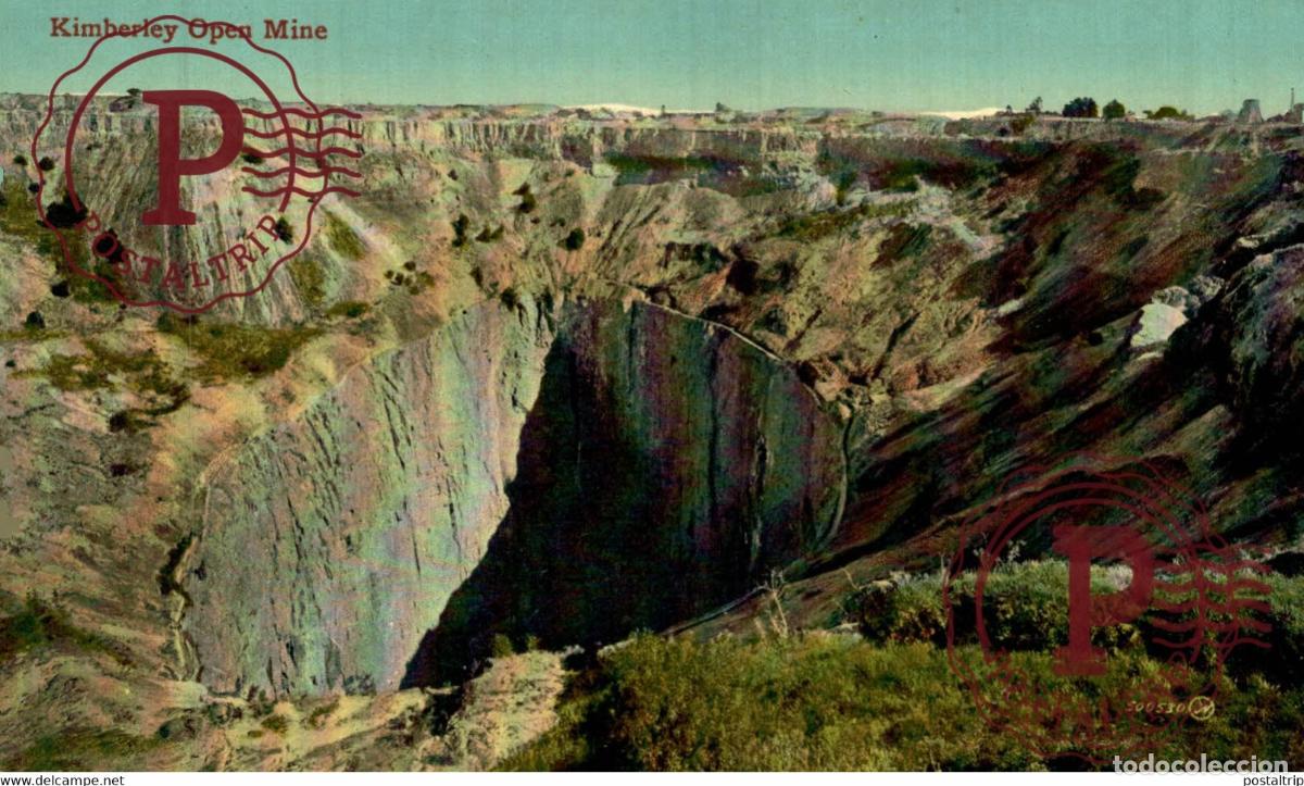 Postales: Kimberley. Open Mine METIER MINING MINA MINE