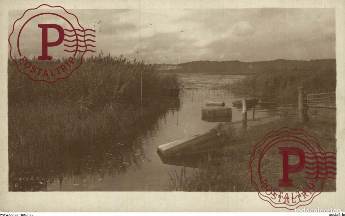 Postales: FOTOKAART FUIKVISSEN PALING NEDERLAND VISSERS FISHING