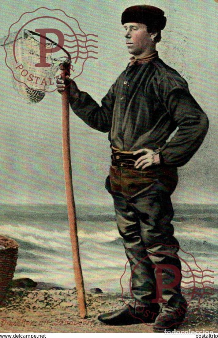 Postkarten: ZANDVOORT VISSERS FISHING PECHE PECHEUR