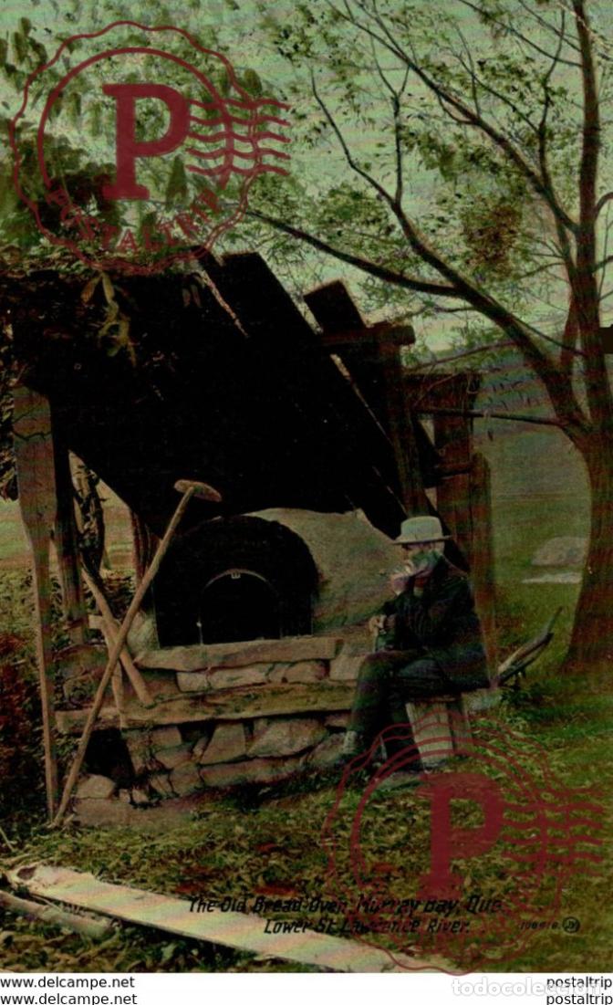 Postkarten: THE OLD BREAD OVEN. MURRAY BAY, QUE. LOWER ST LAWRENCE RIVER PANADERO