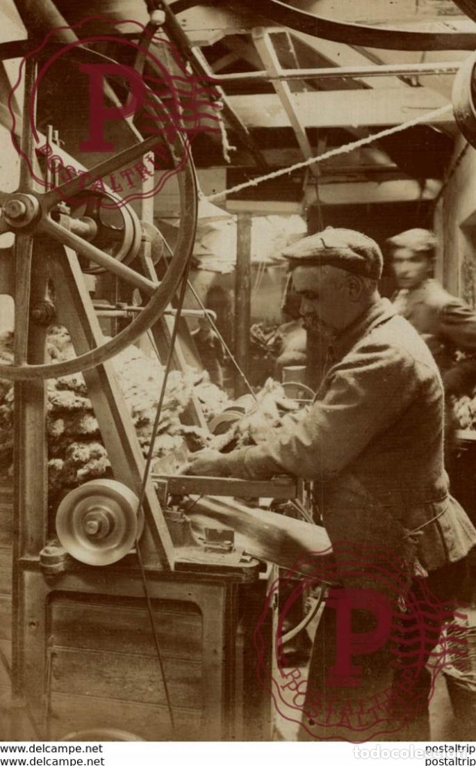 Cartoline: INDUSTRIA TEXTIL. LANA TEXTILE INDUSTRY. WOOL - REAL PHOTO FOTOGRAFICA