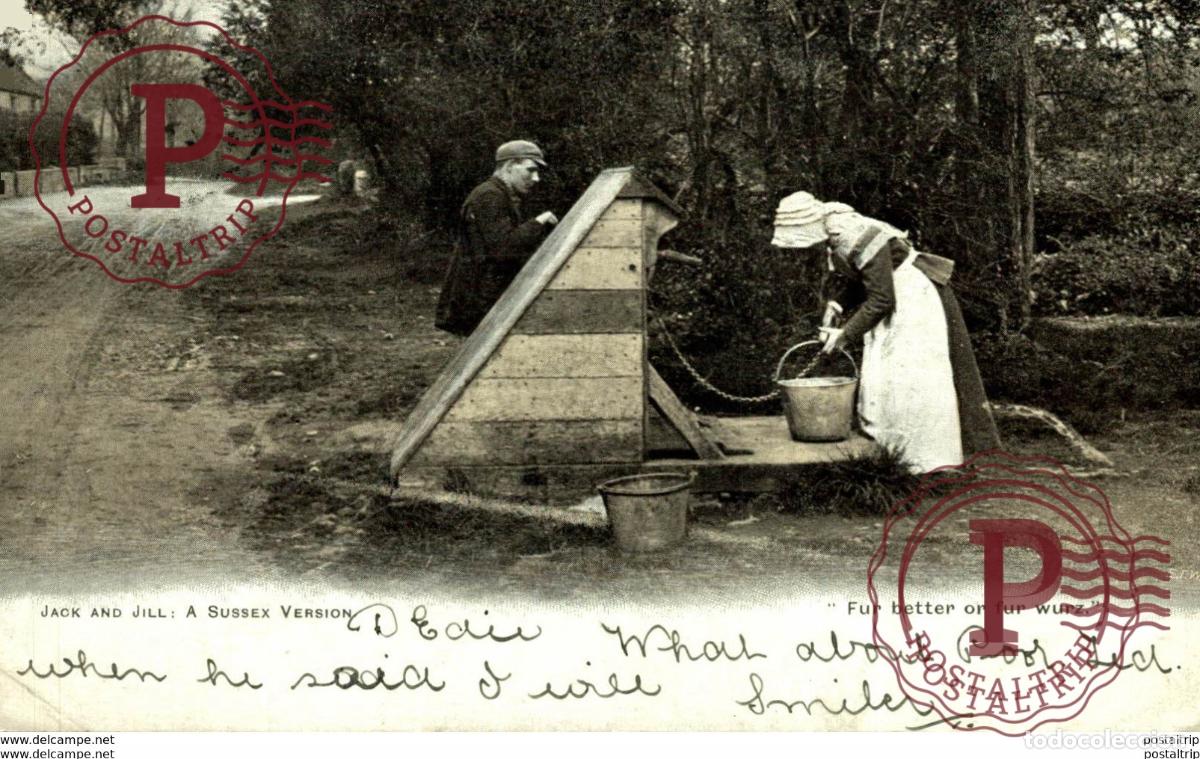 Cartoline: JACK AND JILL A SUSSEX VERSION