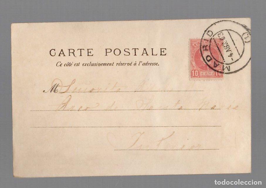 Postales: TARJETA POSTAL TIPOS DE MADRID. A&Ntilde;O 1903 - Foto 2