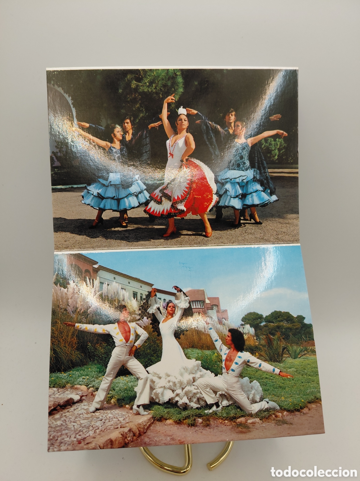 Postales: BLOCK POSTAL FOLKLORE ESPA&Ntilde;OL 11 POSTALES / EDICION FABREGAT - Foto 4