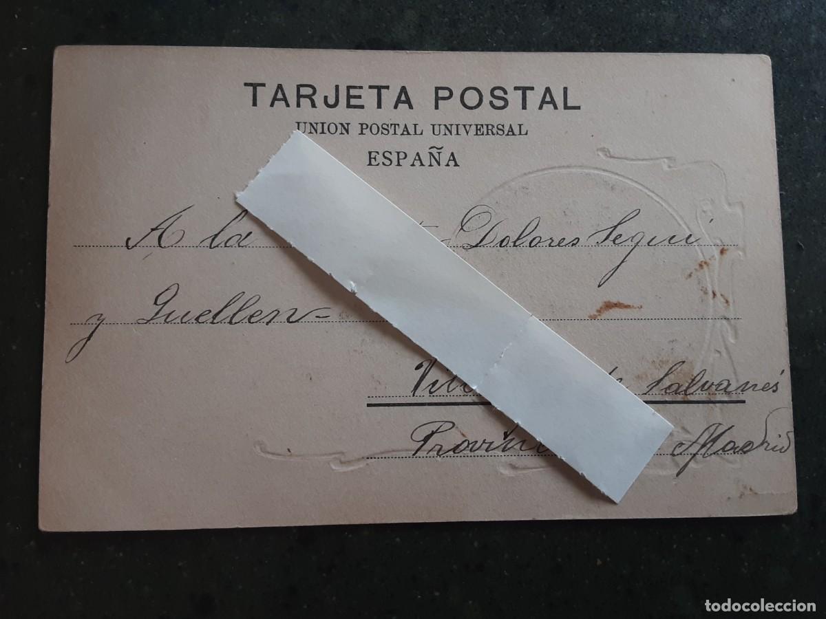 Postales: Postal modernista circulada en 1903 - Foto 2