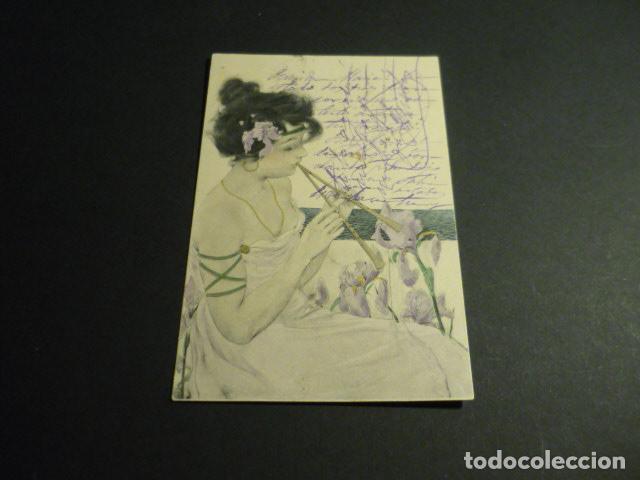 Postales: MUJER POSTAL ART NOUVEAU MODERNISTA