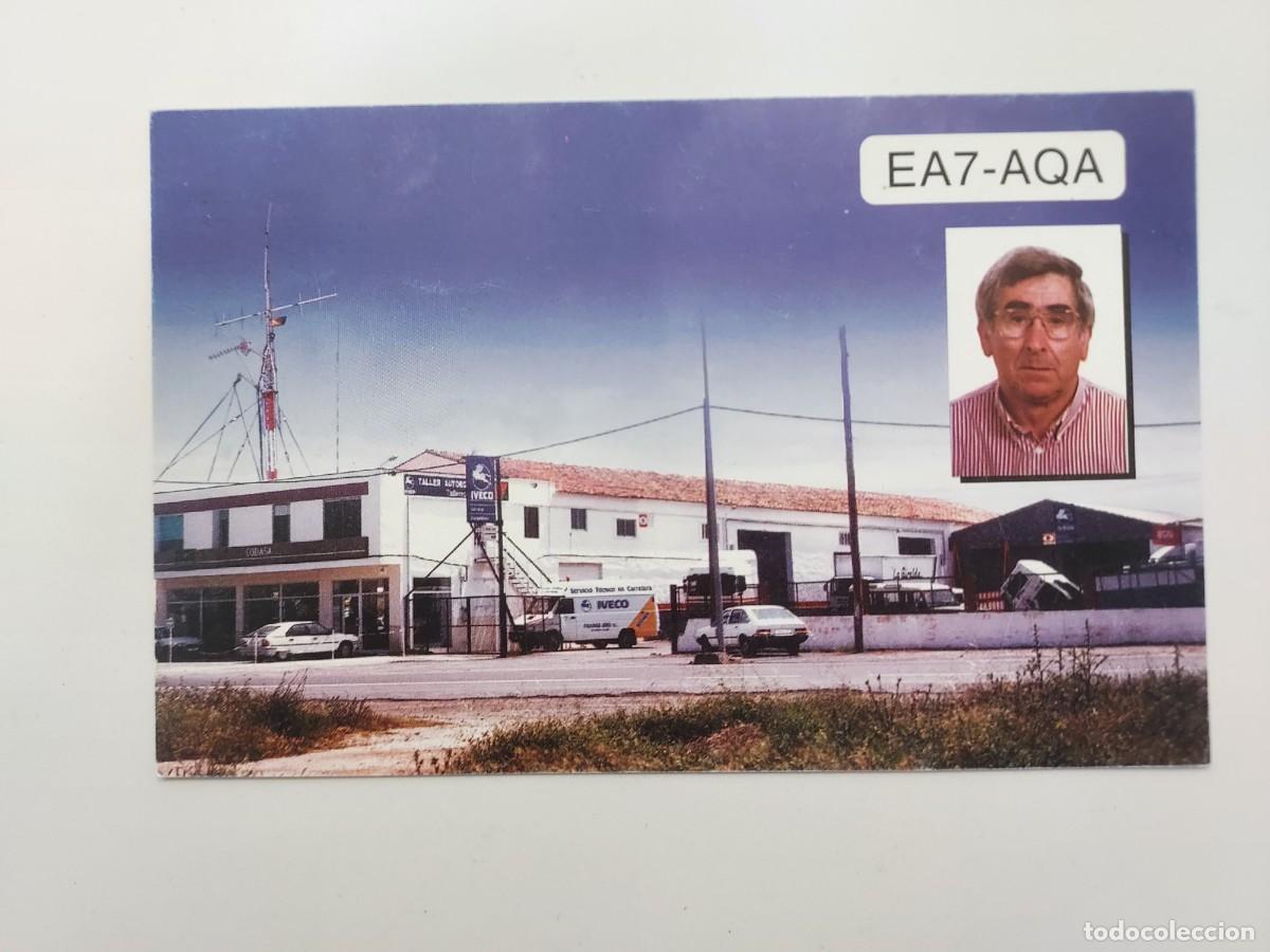 Postales: POSTAL TARJETA RADIOAFICIONADO QSL EL EJIDO ALMERIA. (TALLER IVECO PEGASO)