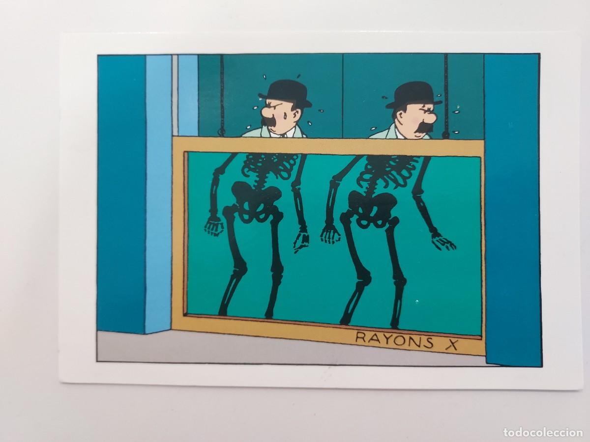 Postales: POSTAL TINTIN OBJETIVO LA LUNA RAYONS X. ESCRITA 1994. MERGE MOULINSART SUNDACER