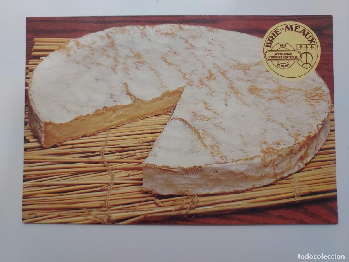 Postales: POSTAL TIPO TARJETA PUBLICITARIA. QUESO BRIE DE MEAUX. TRASERA PUBLICITARIA. En franc&eacute;s