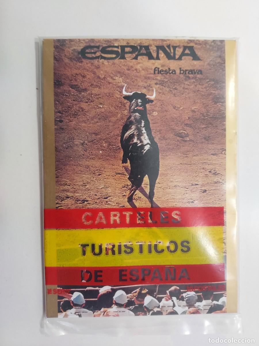 Postales: POSTAL CARTELES TURISTICOS DE ESPA&Ntilde;A 1&ordf; SERIE 15 POSTALES, COMPLETA. 1971. FOURNIER. SIN CIRCULAR