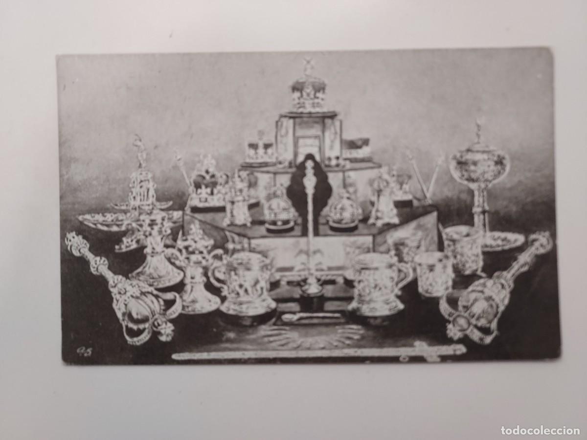 Postales: POSTAL ANTIGUA JOYAS CORONA BRITANICA TORRE LONDRES. TOWER OF LONDON THE CROWN JEWELS. S/C. CA 1920