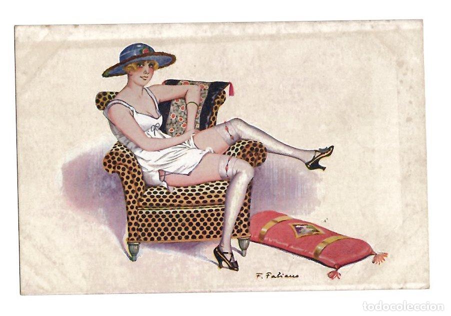 Postales: TARJETA POSTAL EROTICA ILUSTRADA POR FABIEN FABIANO. EDITIONS DELTA, SERIE N&ordm; 5, 24. C.910