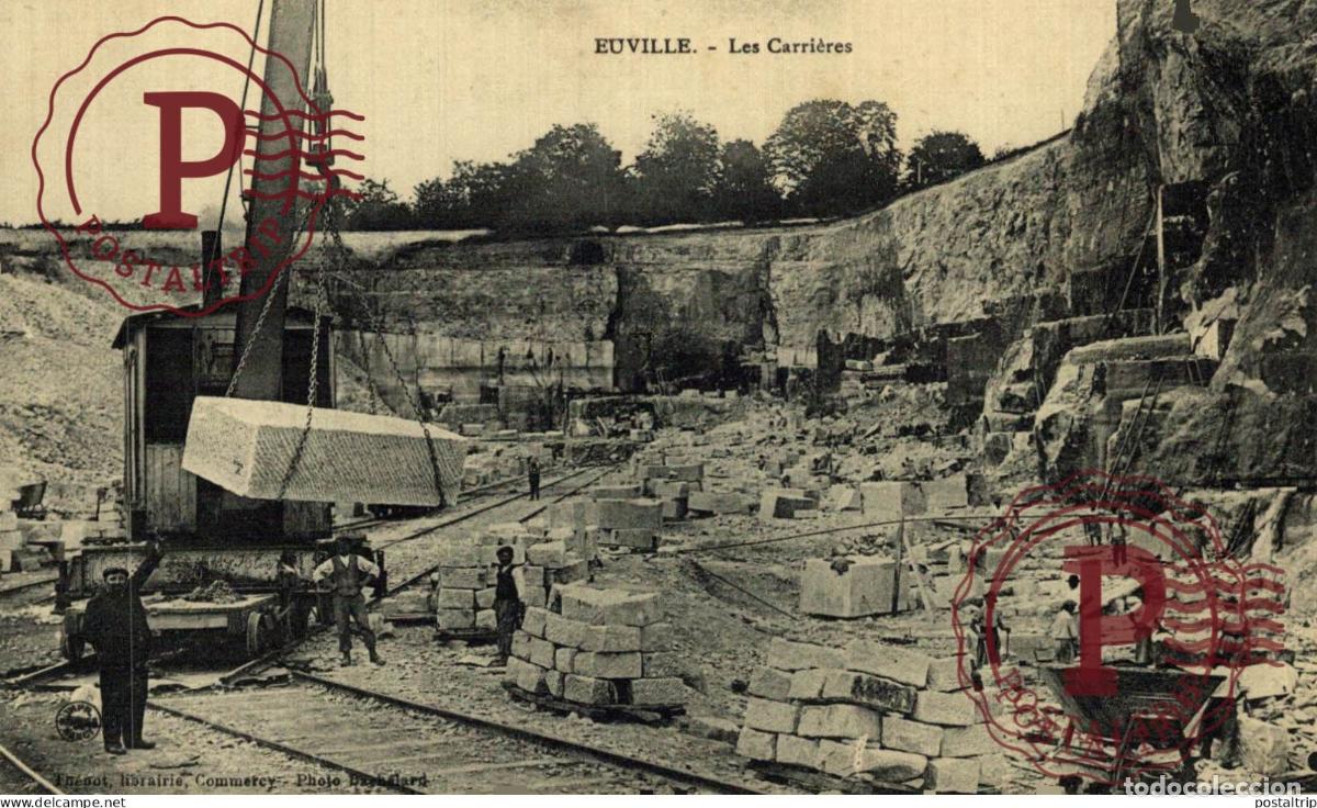 Postales: EUVILLE .- Euville -les carri&egrave;res 55 meuse