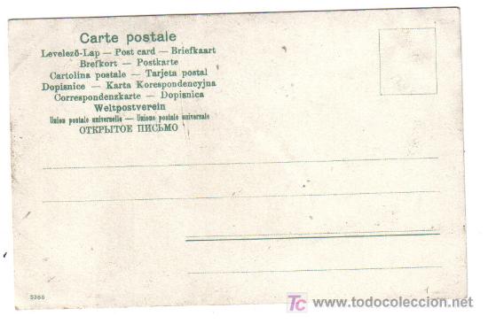 Postales: Reverso de la postal  - Foto 2