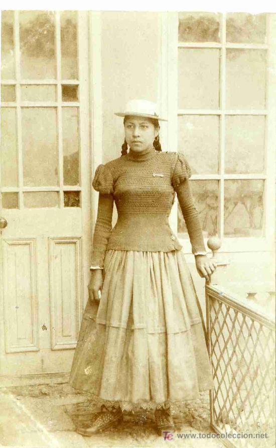 Postales: POSTAL DE MUJER SUDAMERICANA - Foto 1