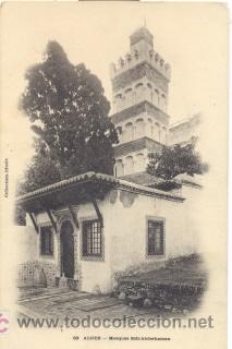 Postales: Alger. Mosqu&eacute;e Sidi-Abderhaman. Colection Ideale - Foto 1