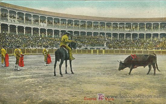 Postales: TOROS. SUERTE DE VARA. - Foto 1