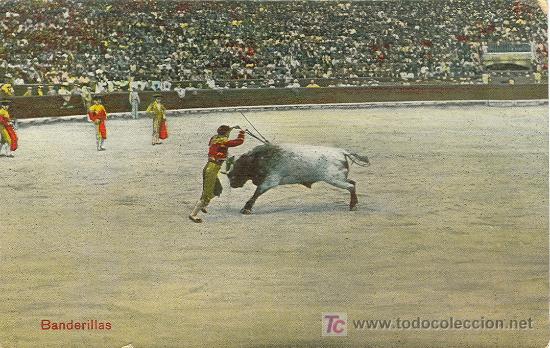 Postales: TOROS.  BANDERILLAS. - Foto 1
