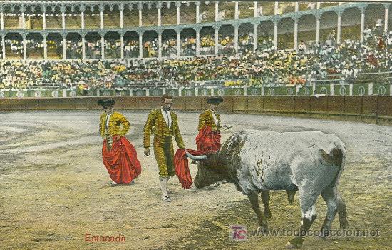 Postales: TOROS. ESTOCADA. - Foto 1