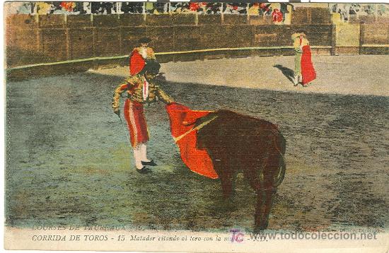 Postales: CORRIDA DE TOROS. MATADOR. - Foto 1