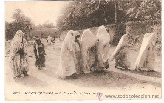 Postales: EL PASEO DEL HAREM. - Foto 1
