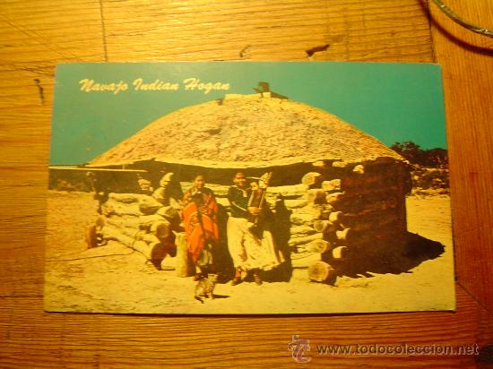 Postales: Targeta Postal Navajo Indian Hogan. - Foto 1