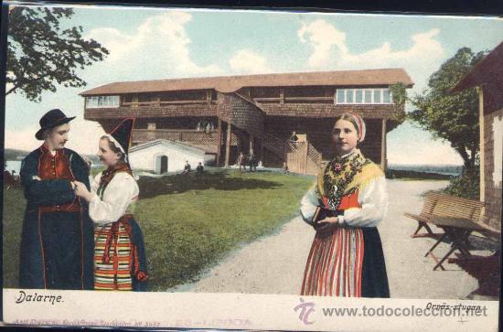 Postales: SUECIA.- TRAJES REGIONALES - Foto 1