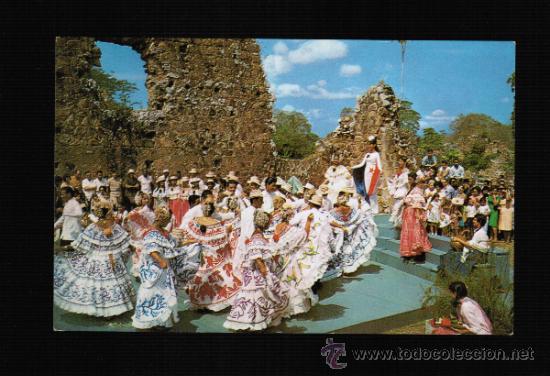 Postales: POSTAL BAILES T&Iacute;PICOS DE PANAMA - Foto 1