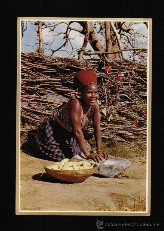Postales: POSTAL DE MUJER AFRICANA - Foto 1