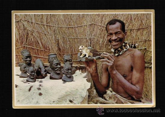 Postales: POSTAL DE ARTISANO AFRICANO - Foto 1