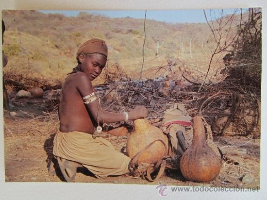 Postales: postal , muchacha sidamo - etiopia - Foto 1