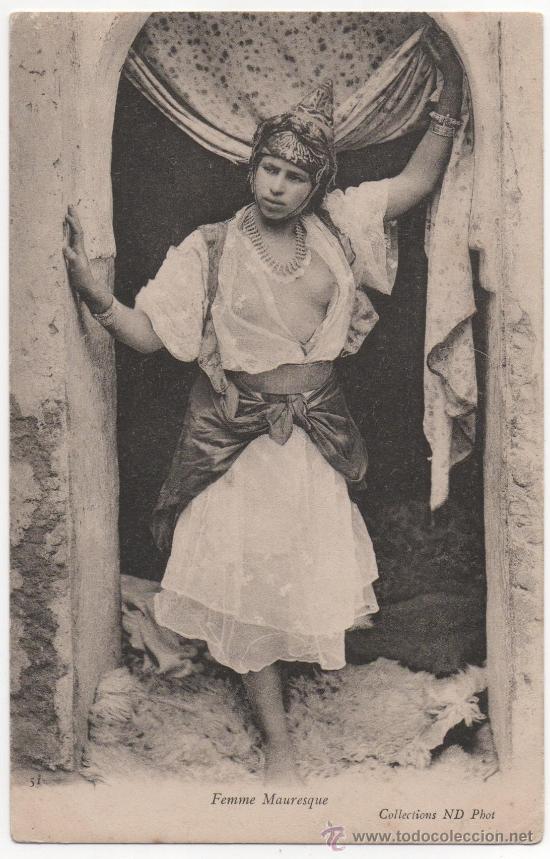 Postales: JOVEN MARROQUI, SEMIDESNUDA, PRECIOSA POSTAL - Foto 1