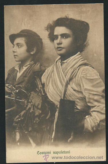 Postales: Costumi Napoletani. - Foto 1