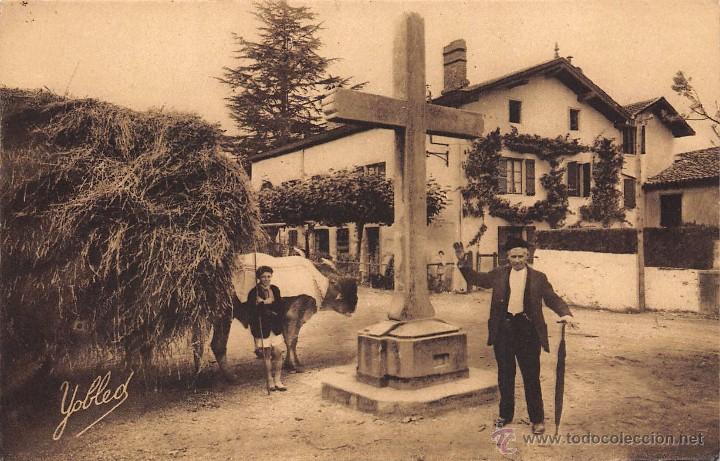 Postales: PAYS BASQUE.-DEPART POUR LA MESSE - Foto 1