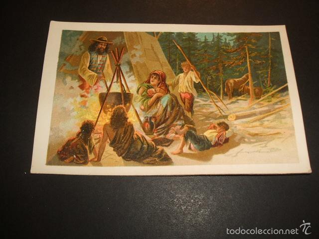Postales: GITANOS POSTAL CROMOLITOGRAFICA 1905 - Foto 1