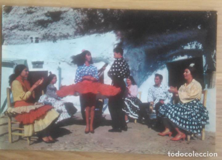 Postales: ESPA&Ntilde;A TIPICA - BAILES GITANOS - Foto 1