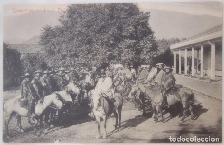 Postales: COSTUMBRES RURALES DE CHILE. - Foto 1