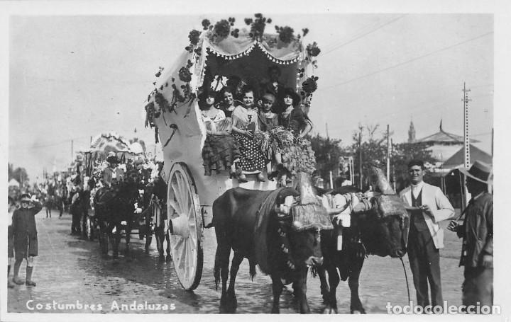 Postales: COSTUMBRES ANDALUZAS - Foto 1