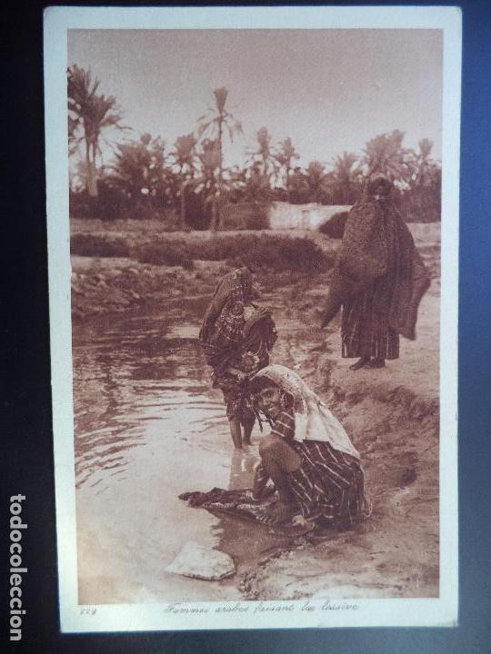 Postales: FEMMES ARABES FAISANT LA DESSIVE L&L - Foto 1