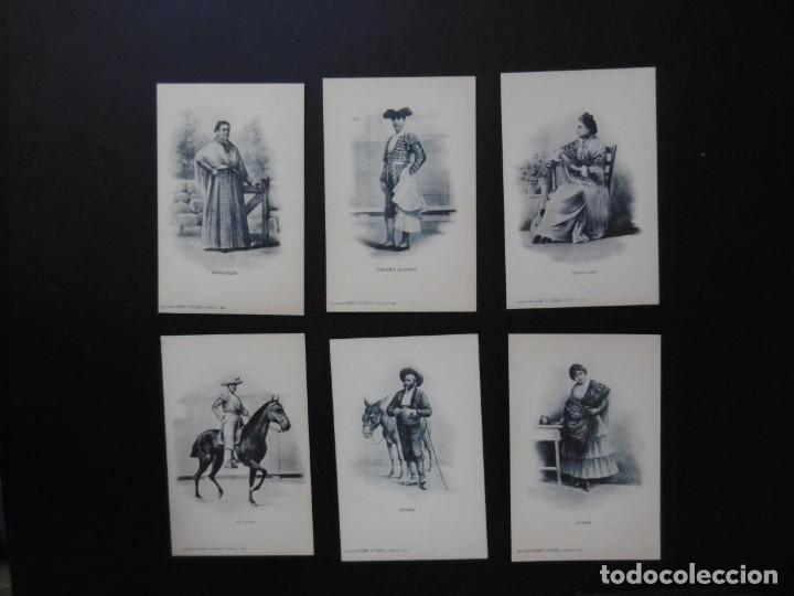 Postales: 37 POSTALES ILUSTRADAS TIPOS ESPA&Ntilde;OLES - Foto 1
