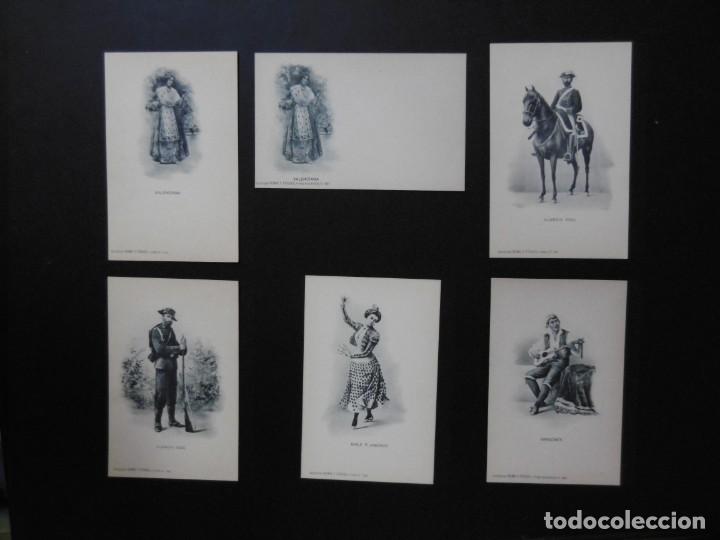 Postales: 37 POSTALES ILUSTRADAS TIPOS ESPA&Ntilde;OLES - Foto 2